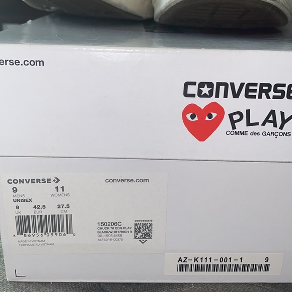 Converse PLAY Comme Ses Garçons - Picture 8 of 11